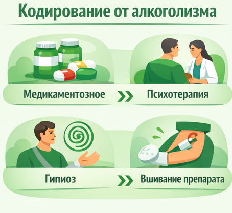 кодирование от алкоголизма в Волжске Санати